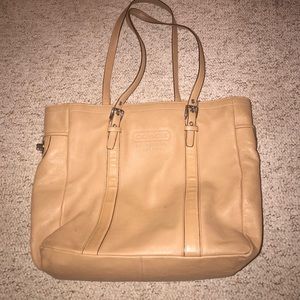 Coach 5128 leather tote bag